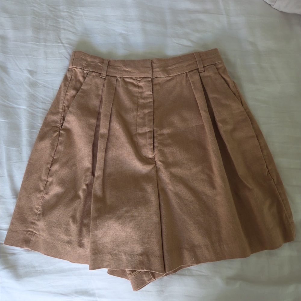 Abercrombie Tailored linen blend Shorts